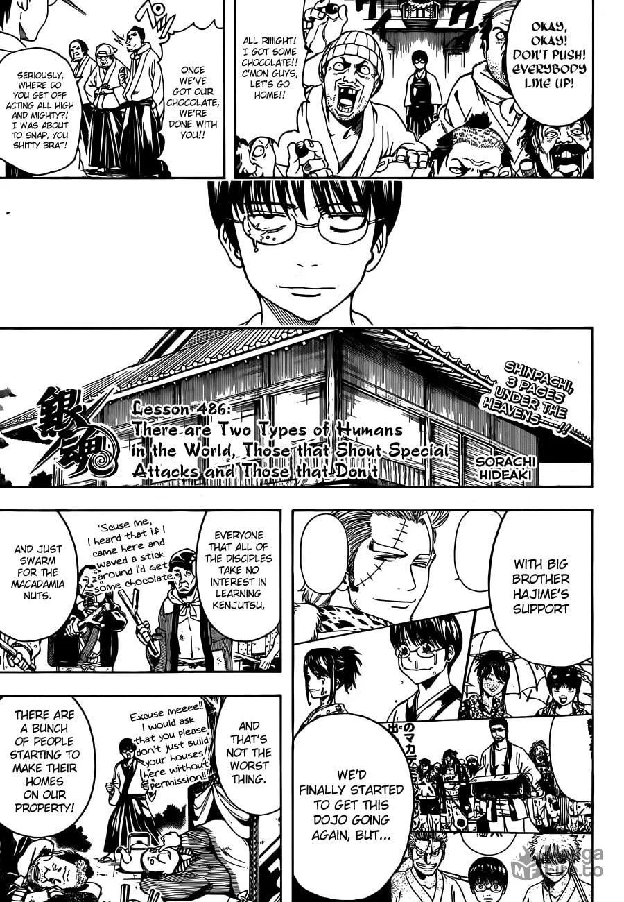 Read Gin Tama (Colored) chapter 486 image 2 on Lezhin