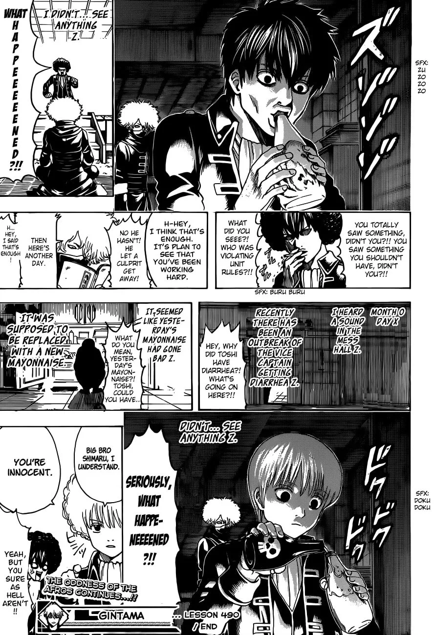 Read Gin Tama (Colored) chapter 490 image 18 on Lezhin