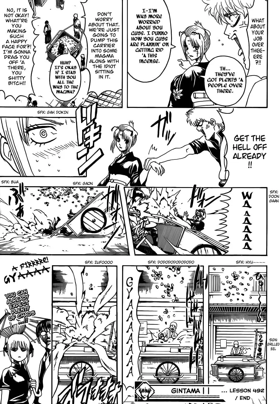 Read Gin Tama (Colored) chapter 492 image 16 on Lezhin