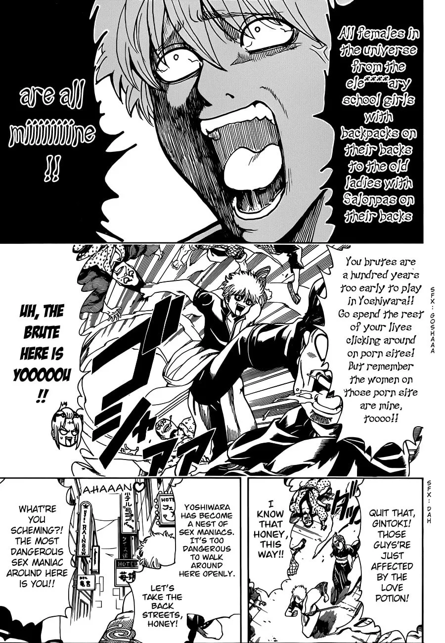 Read Gin Tama (Colored) chapter 493 image 12 on Lezhin