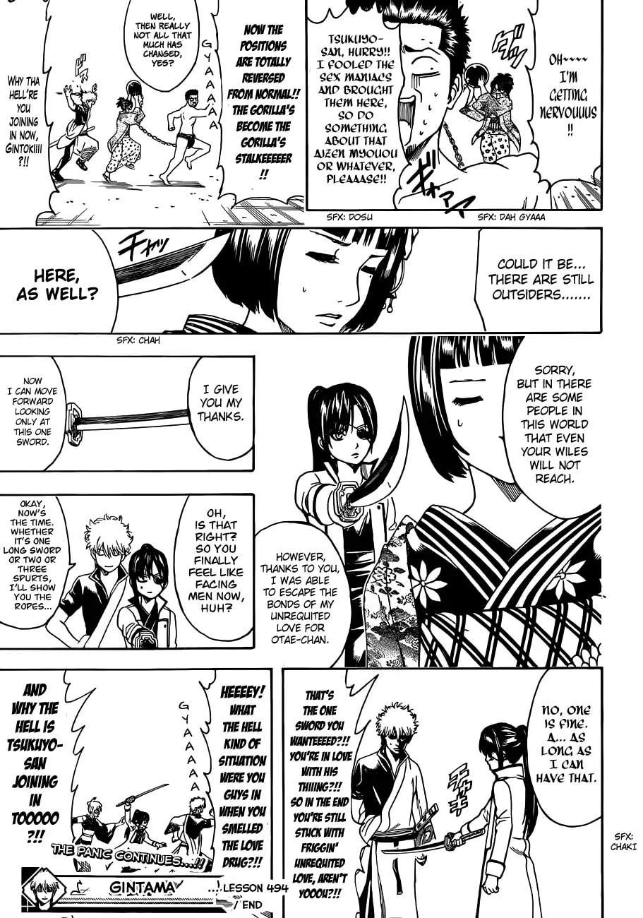 Read Gin Tama (Colored) chapter 494 image 16 on Lezhin