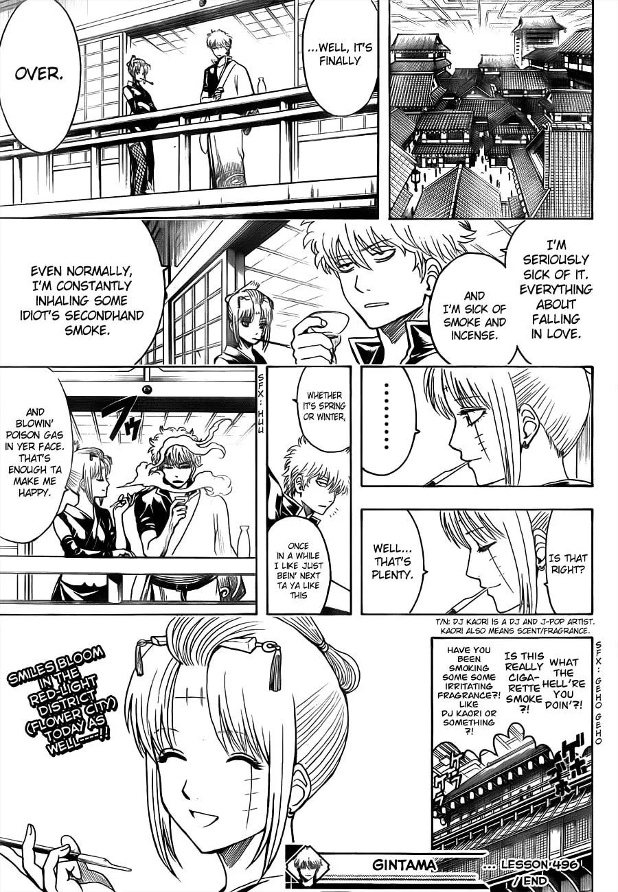 Read Gin Tama (Colored) chapter 496 image 16 on Lezhin