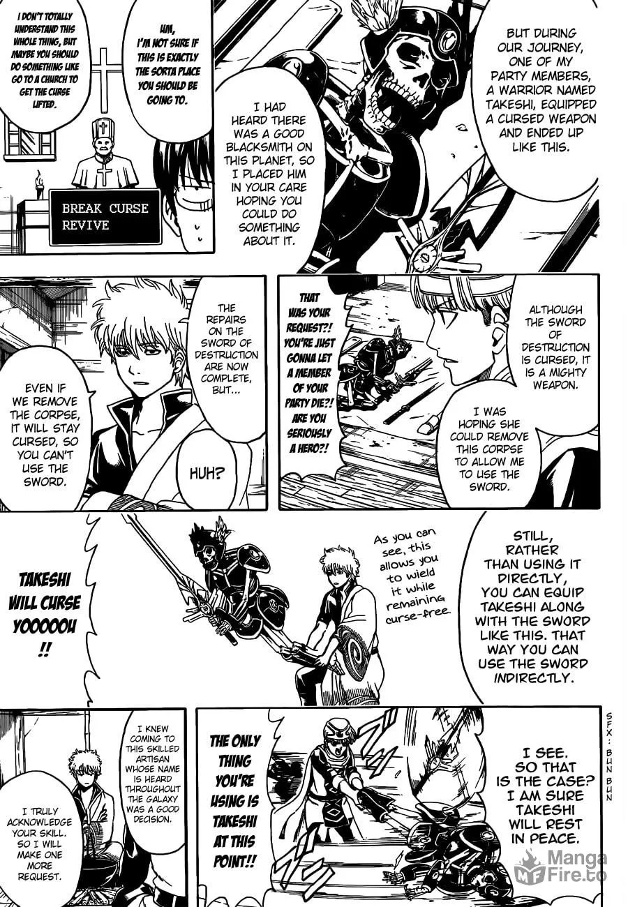 Read Gin Tama (Colored) chapter 497 image 4 on Lezhin