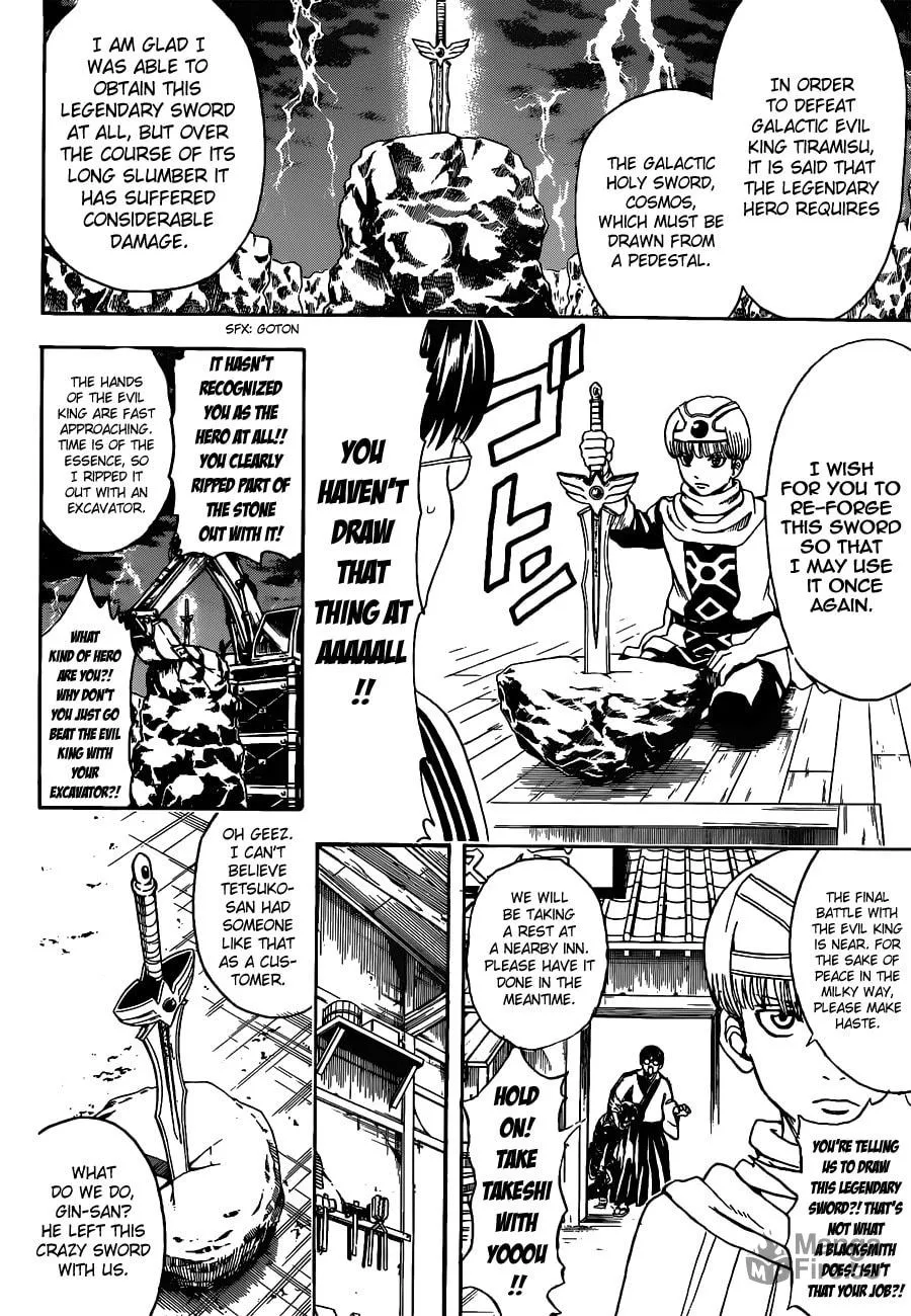 Read Gin Tama (Colored) chapter 497 image 5 on Lezhin
