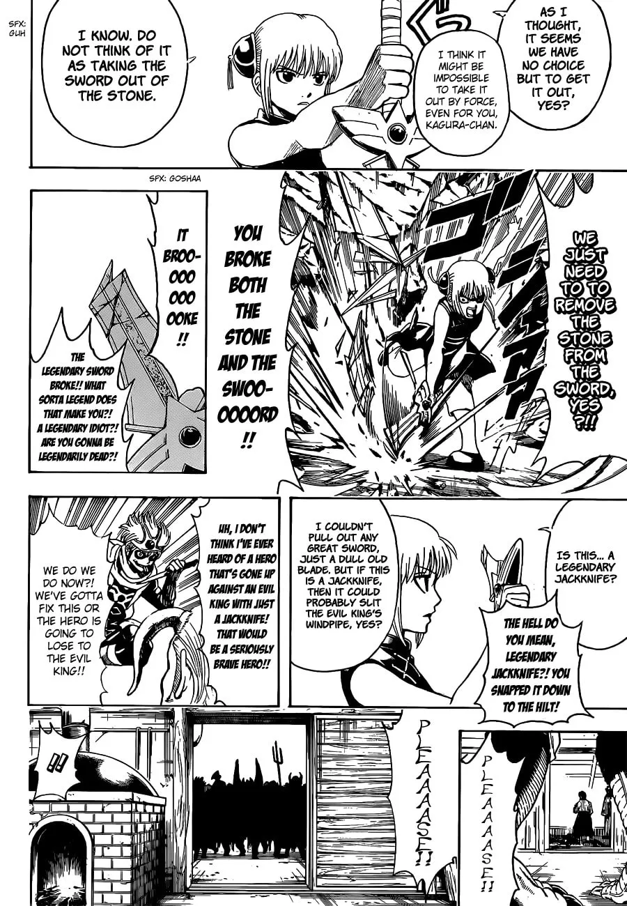 Read Gin Tama (Colored) chapter 497 image 7 on Lezhin