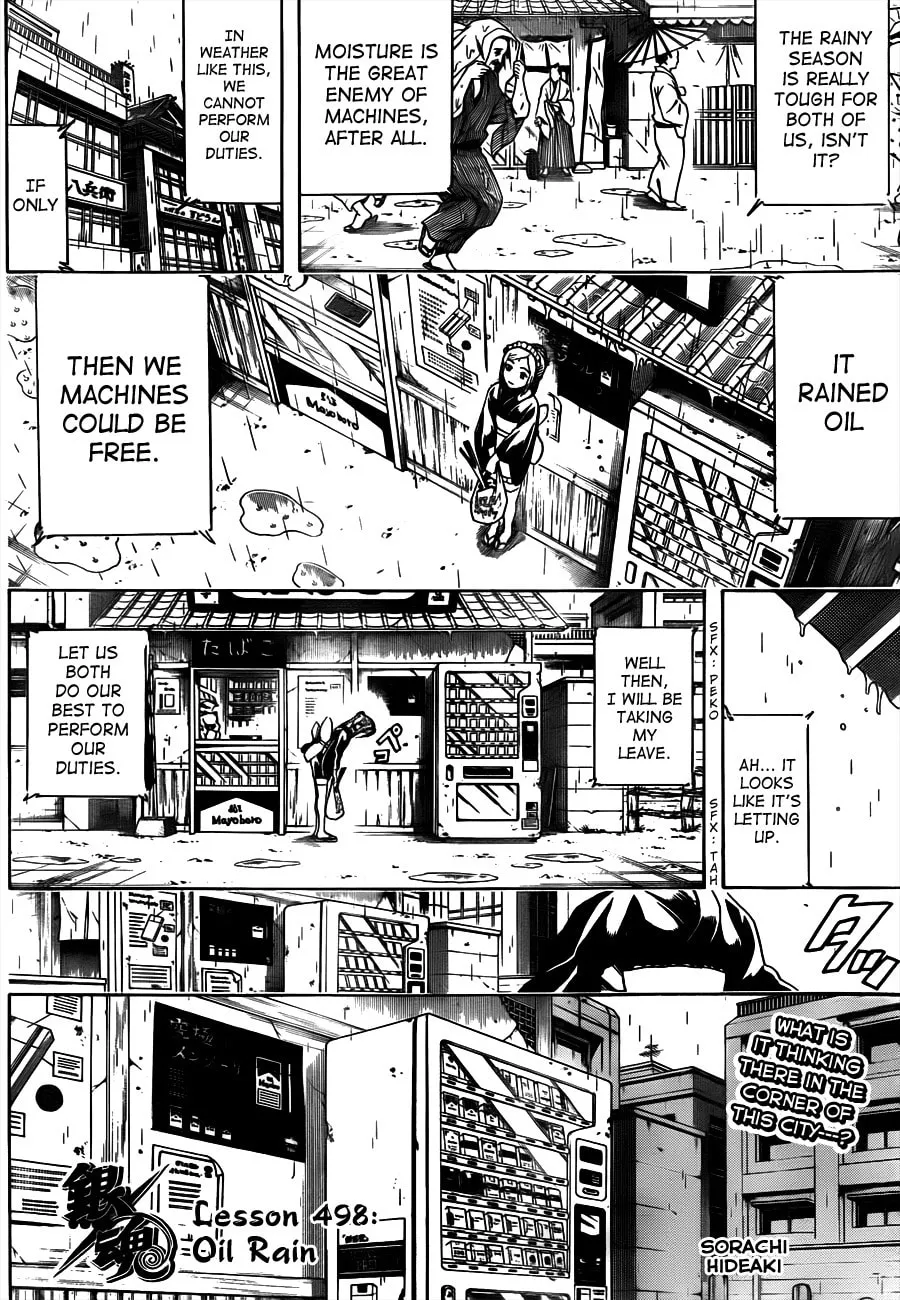 Read Gin Tama (Colored) chapter 498 image 1 on Lezhin