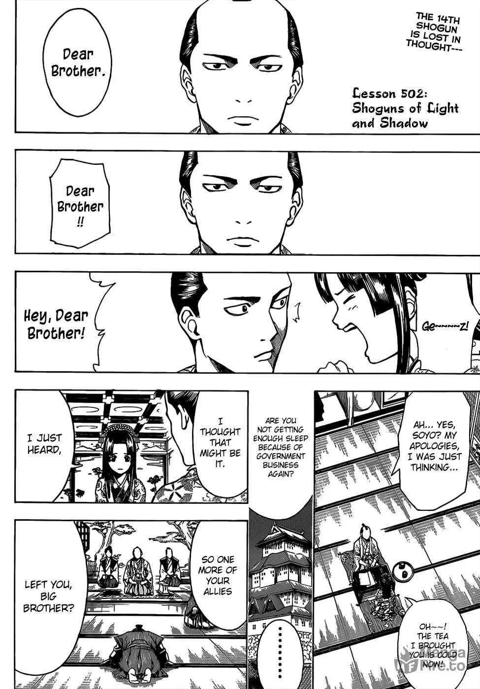 Read Gin Tama (Colored) chapter 502 image 2 on Lezhin