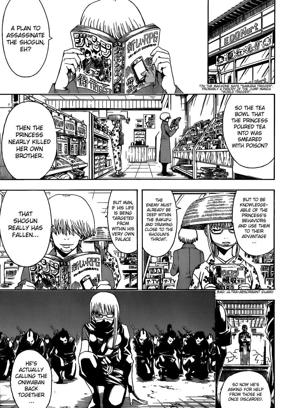 Read Gin Tama (Colored) chapter 502 image 6 on Lezhin