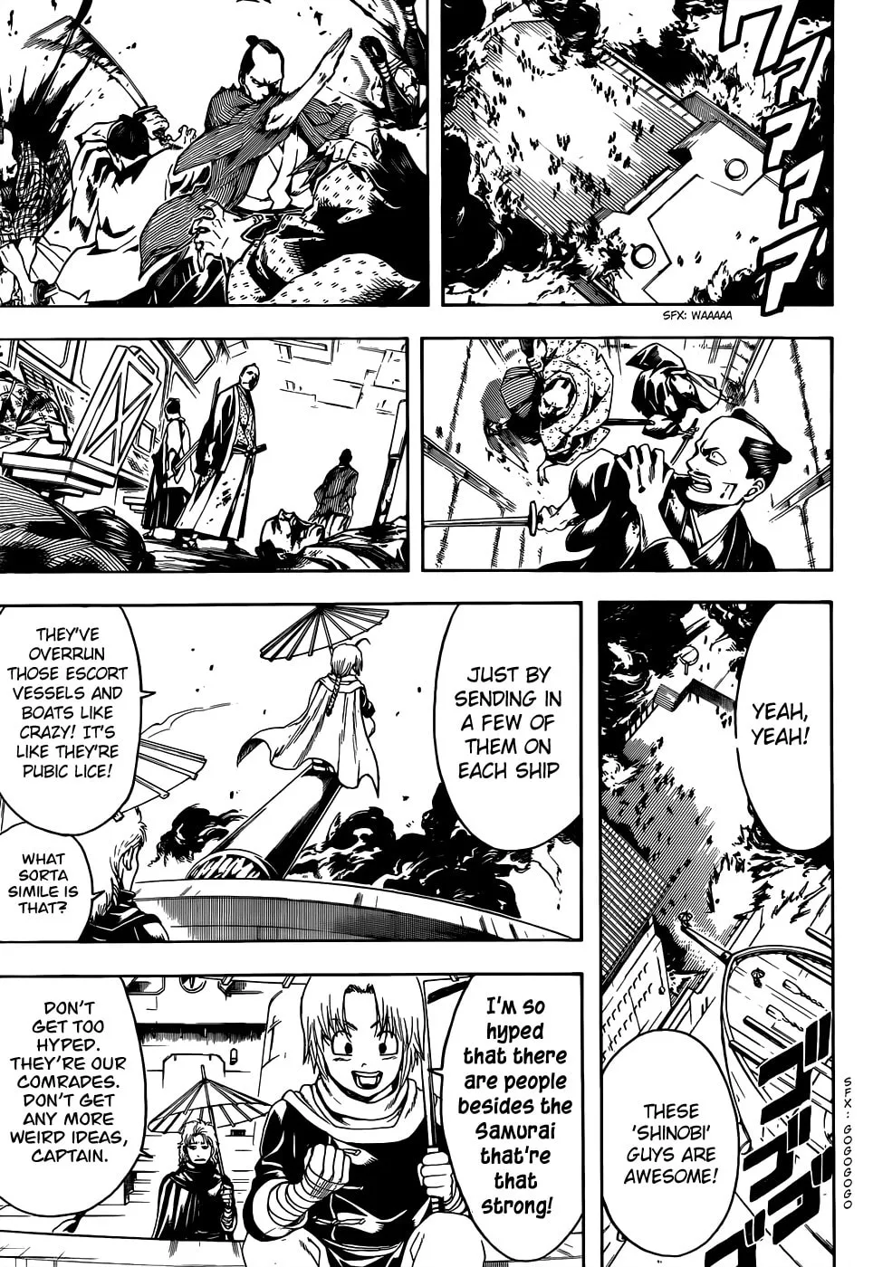 Read Gin Tama (Colored) chapter 504 image 16 on Lezhin