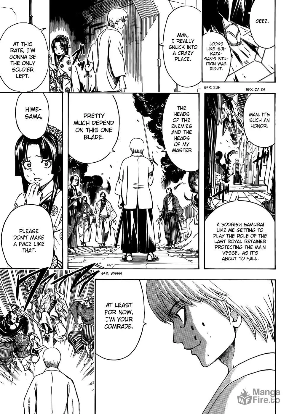 Read Gin Tama (Colored) chapter 505 image 2 on Lezhin