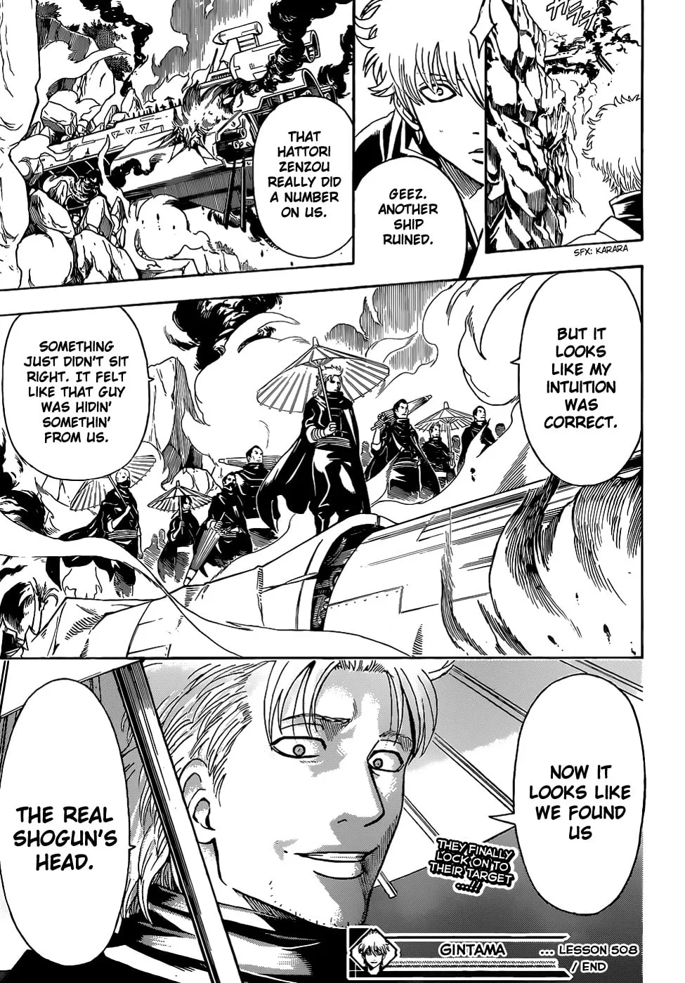 Read Gin Tama (Colored) chapter 508 image 18 on Lezhin