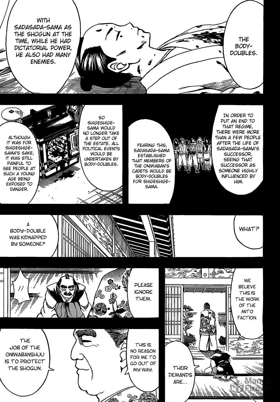 Read Gin Tama (Colored) chapter 509 image 8 on Lezhin