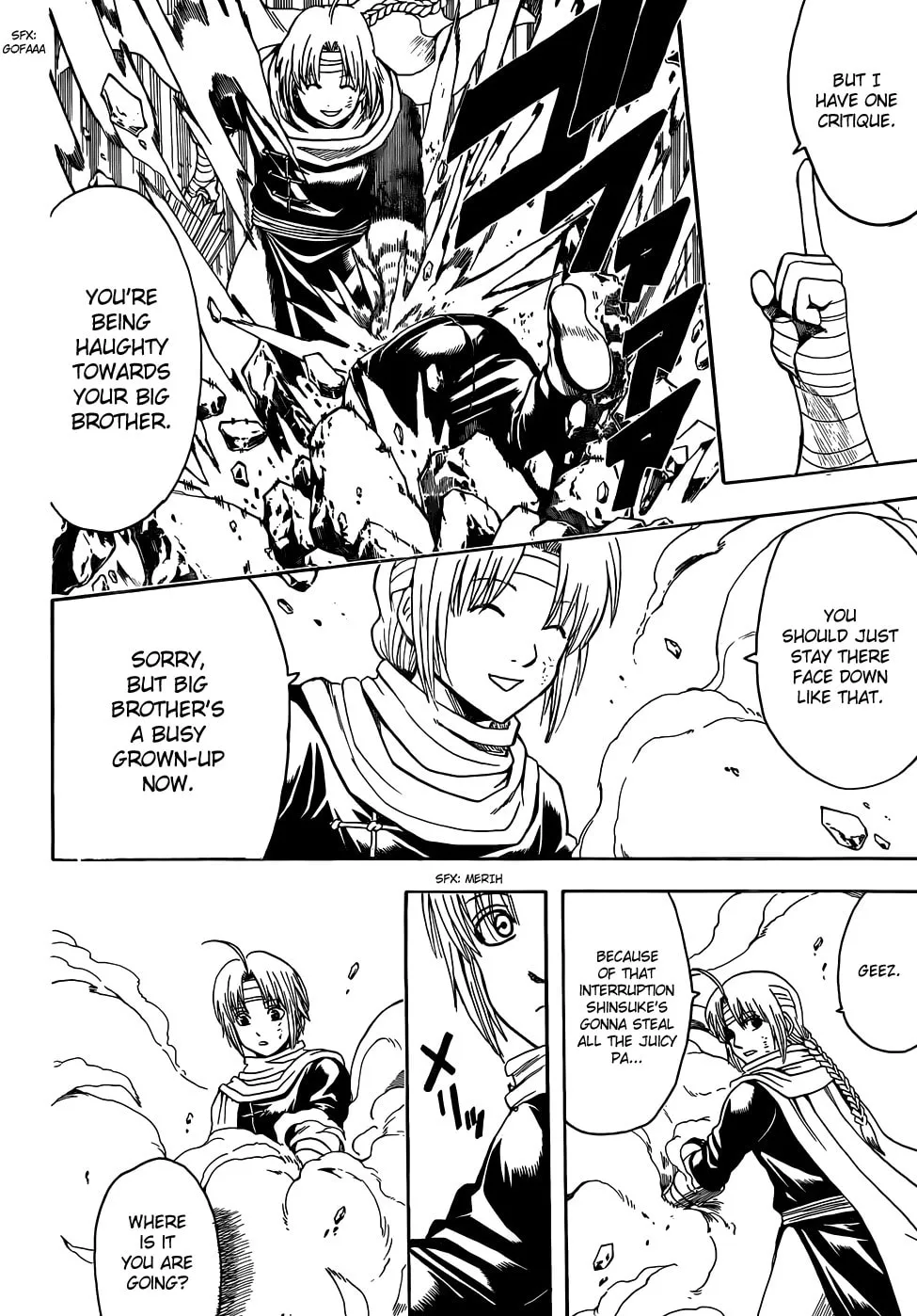 Read Gin Tama (Colored) chapter 515 image 7 on Lezhin