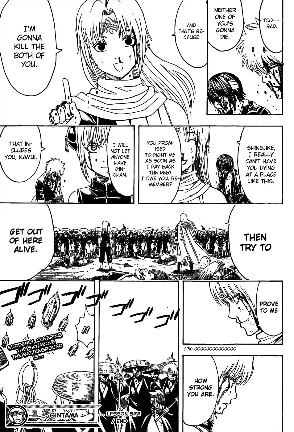 Read Gin Tama (Colored) chapter 522 image 18 on Lezhin