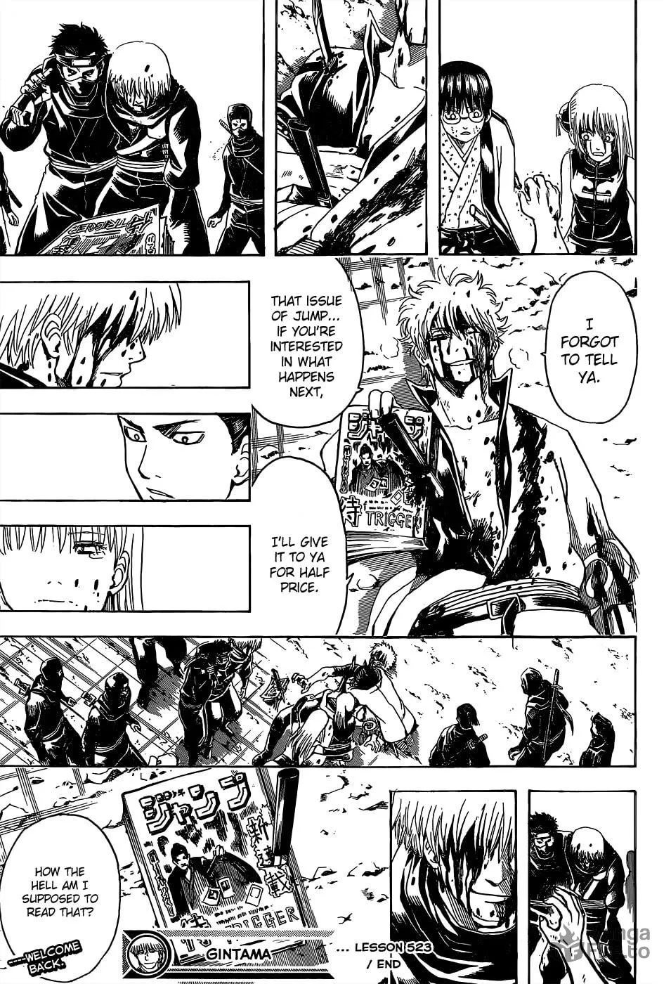 Read Gin Tama (Colored) chapter 523 image 17 on Lezhin