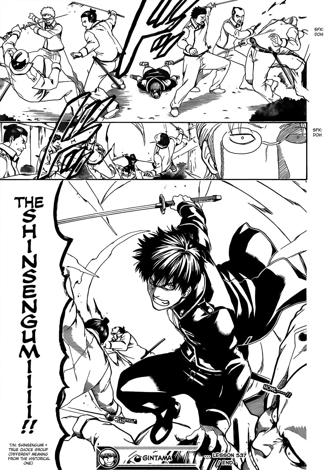 Read Gin Tama (Colored) chapter 537 image 18 on Lezhin