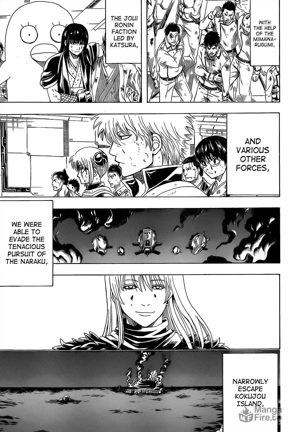 Read Gin Tama (Colored) chapter 550 image 4 on Lezhin