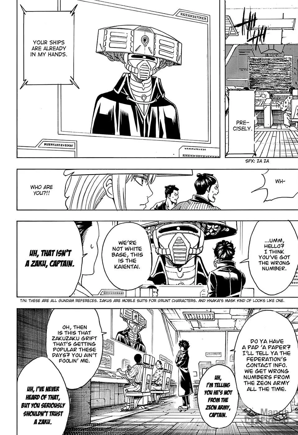 Read Gin Tama (Colored) chapter 565 image 9 on Lezhin