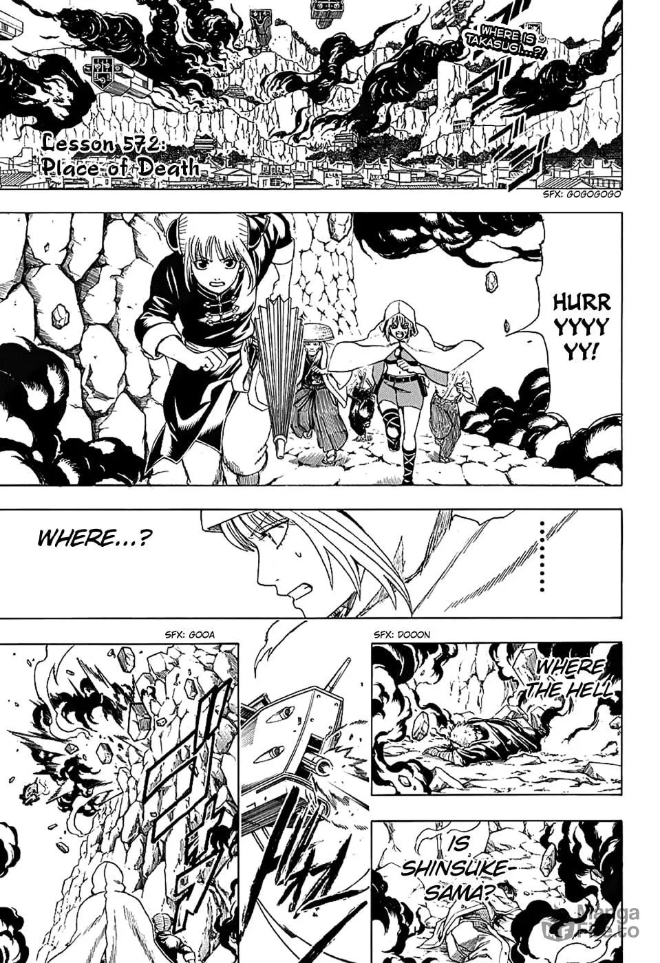 Read Gin Tama (Colored) chapter 572 image 2 on Lezhin