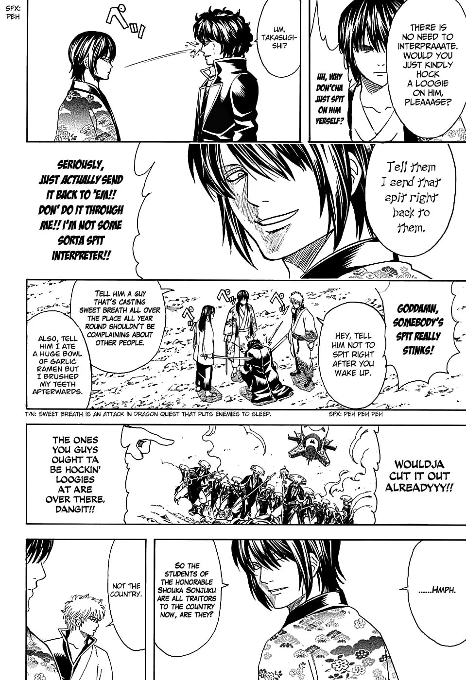 Read Gin Tama (Colored) chapter 574 image 3 on Lezhin