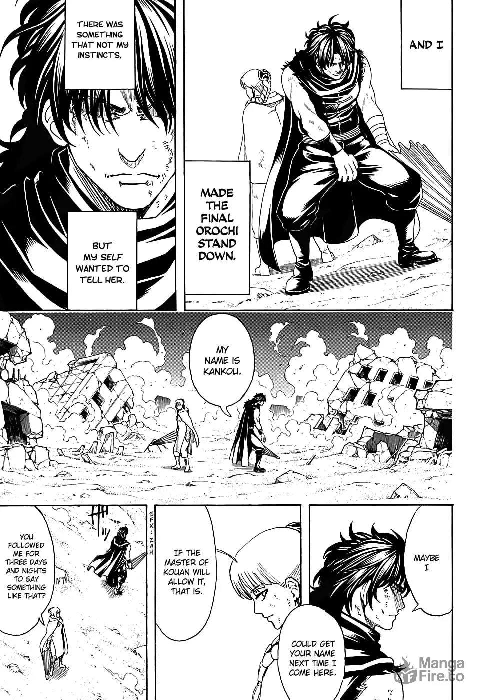 Read Gin Tama (Colored) chapter 579 image 8 on Lezhin