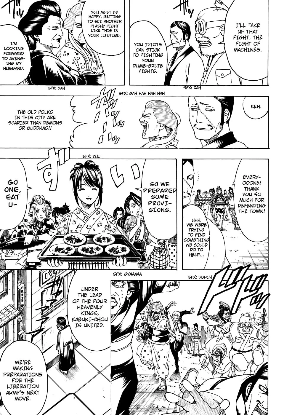Read Gin Tama (Colored) chapter 599 image 12 on Lezhin