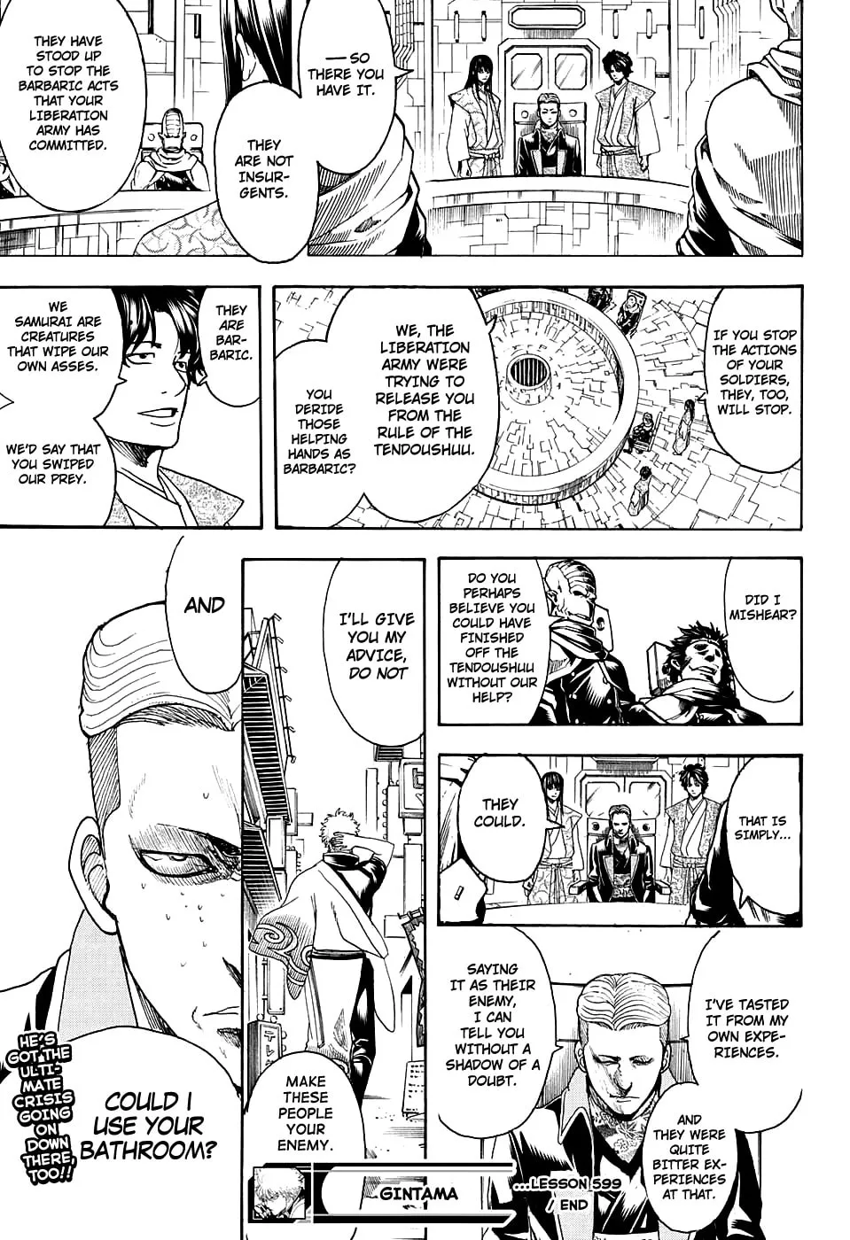 Read Gin Tama (Colored) chapter 599 image 16 on Lezhin