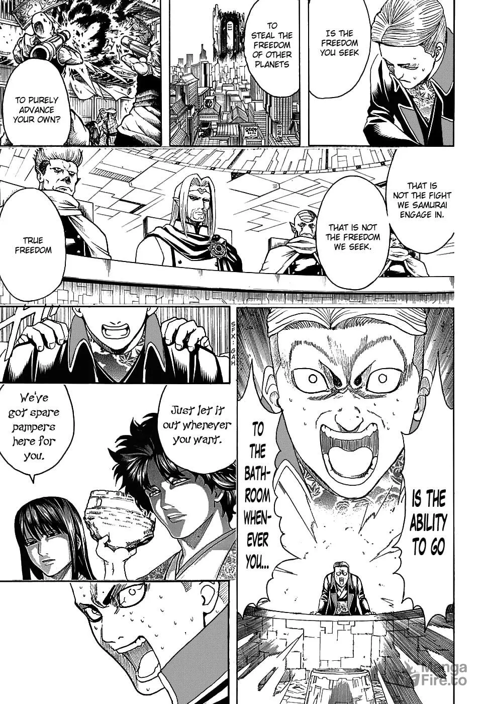 Read Gin Tama (Colored) chapter 600 image 4 on Lezhin