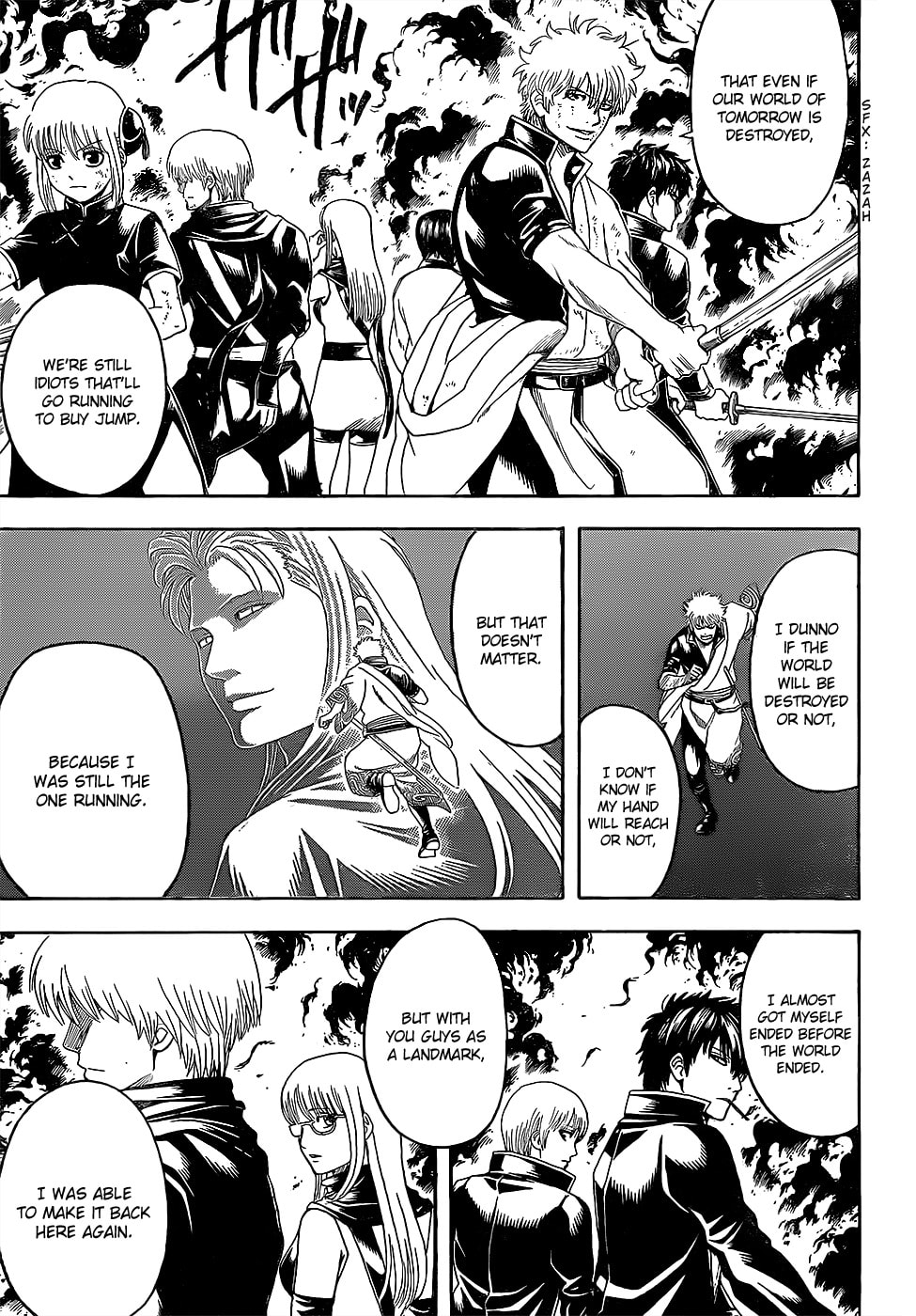 Read Gin Tama (Colored) chapter 608.1 image 7 on Lezhin