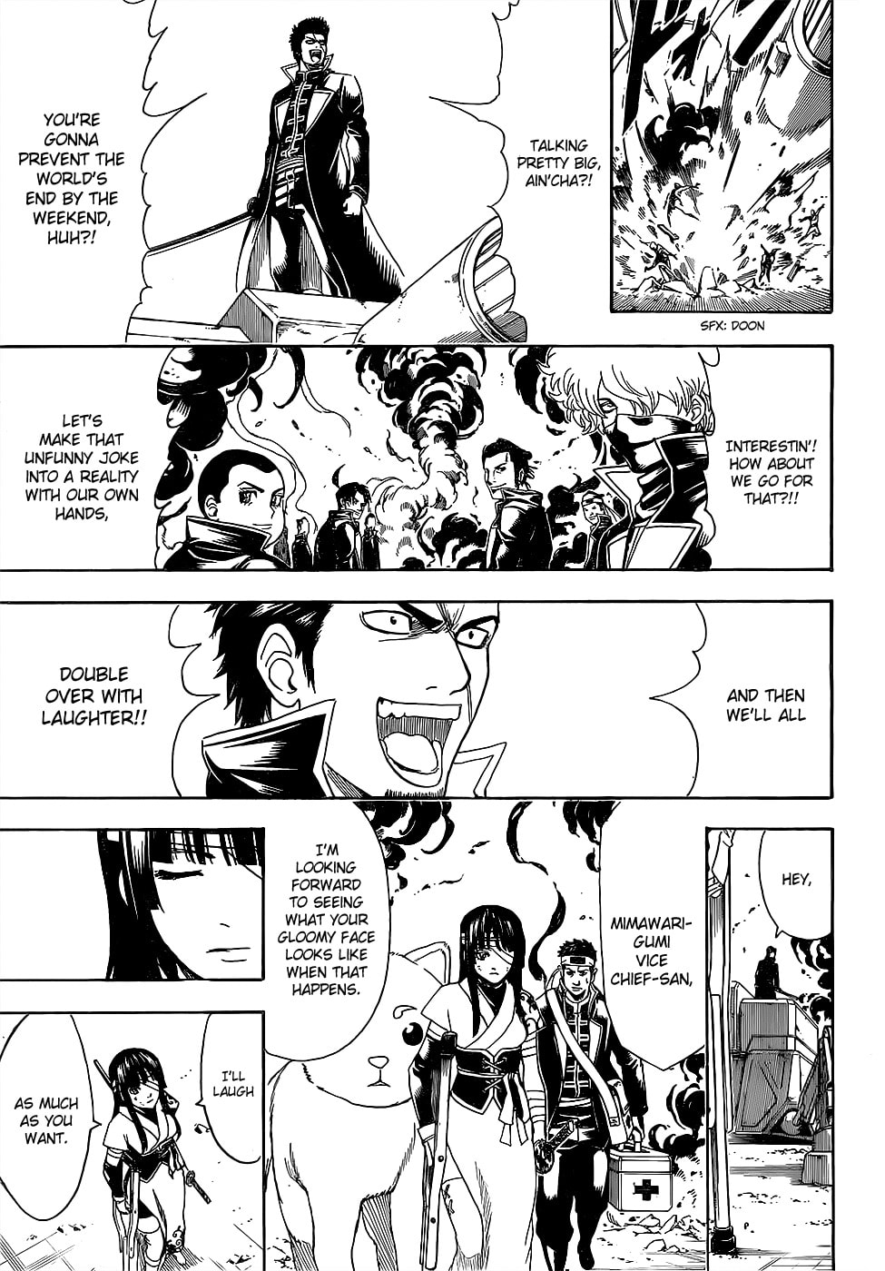 Read Gin Tama (Colored) chapter 608.1 image 9 on Lezhin