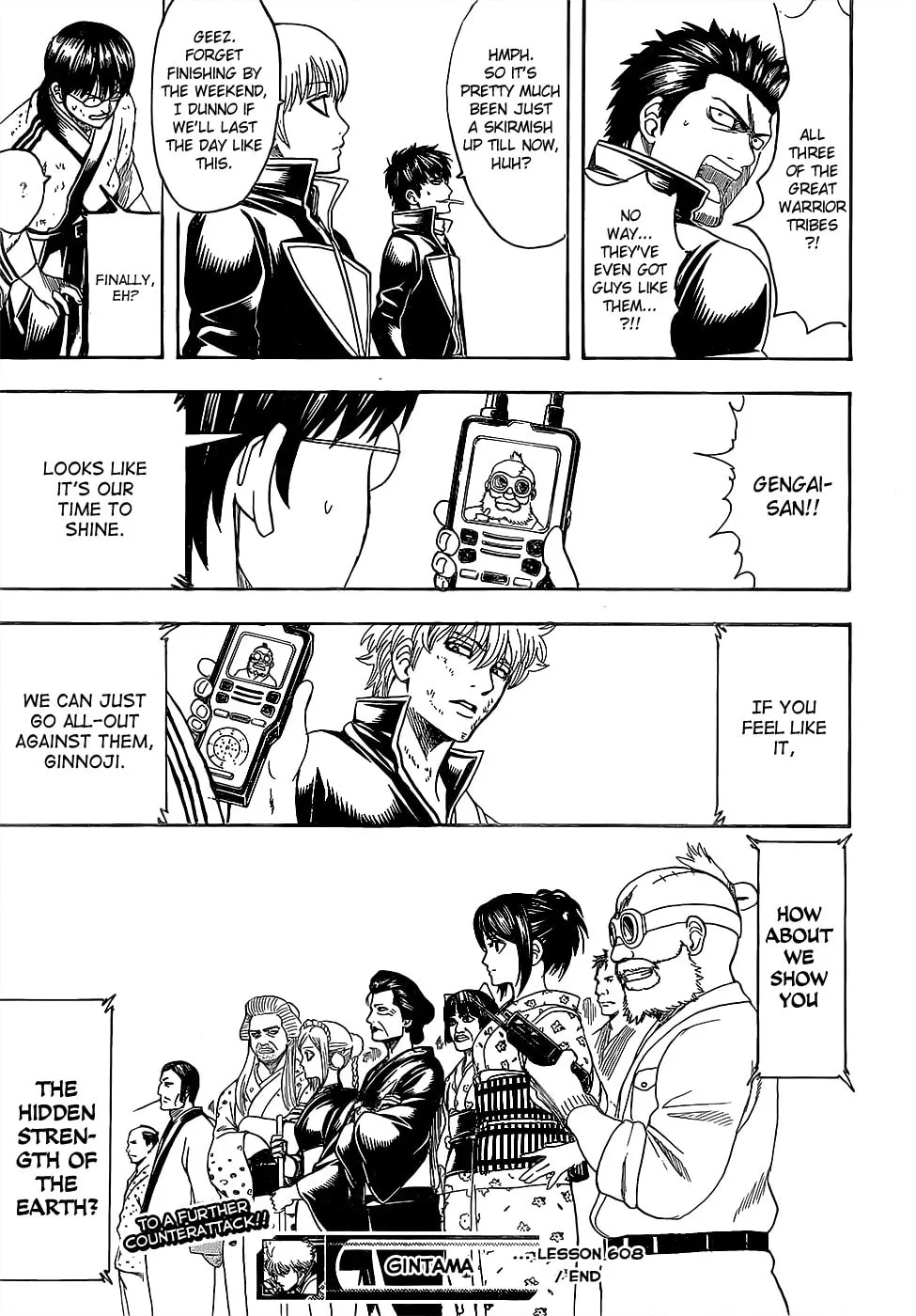 Read Gin Tama (Colored) chapter 608 image 16 on Lezhin