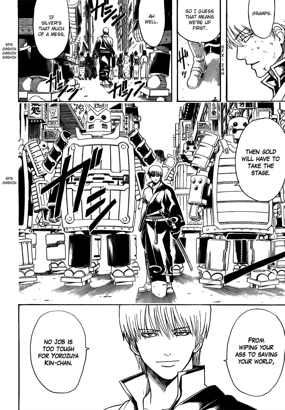 Read Gin Tama (Colored) chapter 609 image 3 on Lezhin