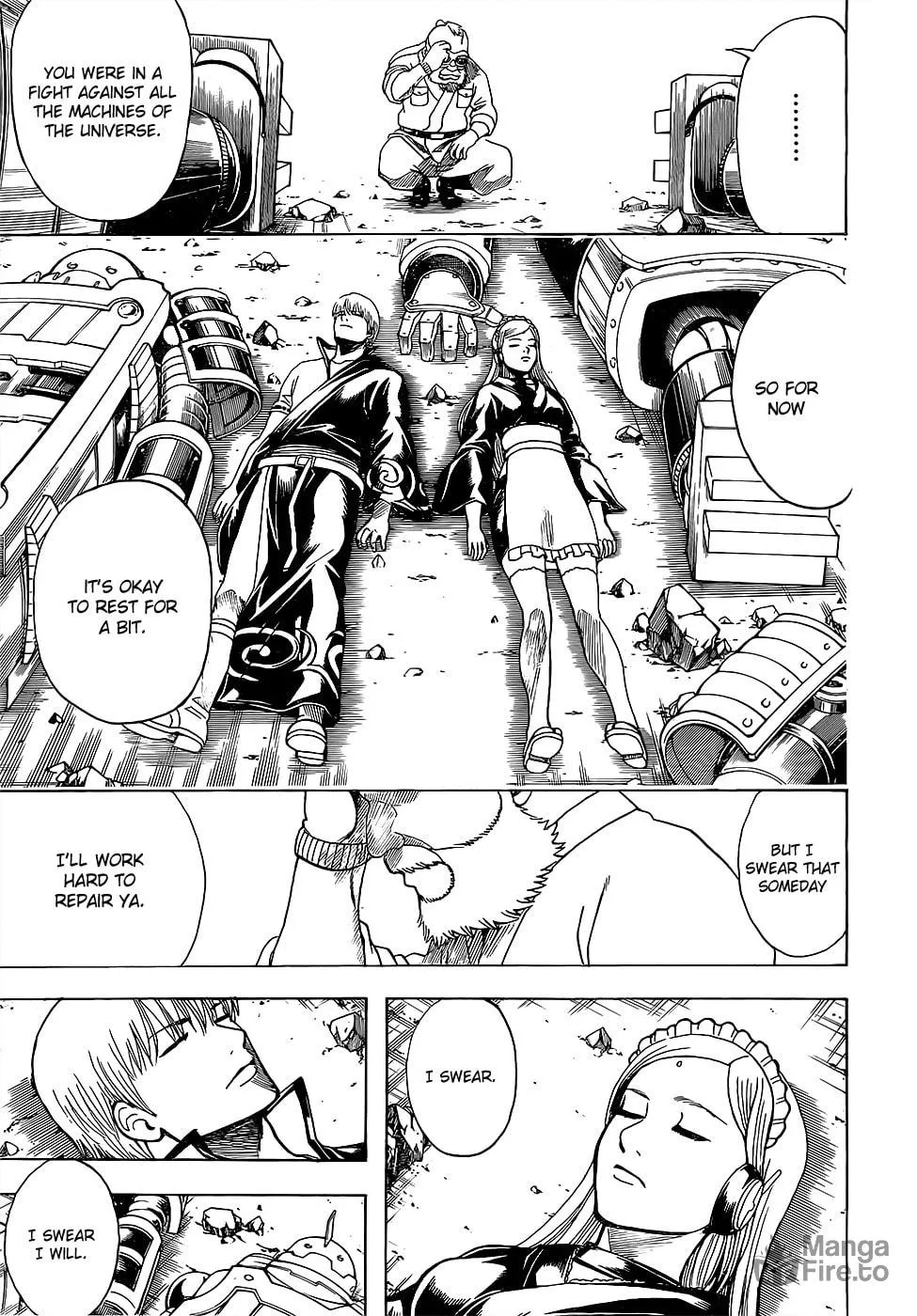 Read Gin Tama (Colored) chapter 611 image 4 on Lezhin