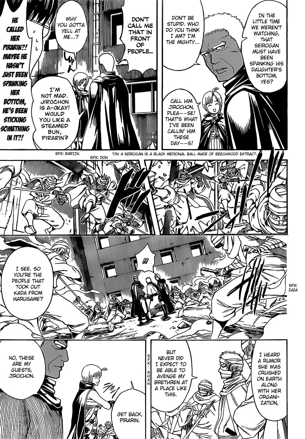 Read Gin Tama (Colored) chapter 622 image 12 on Lezhin