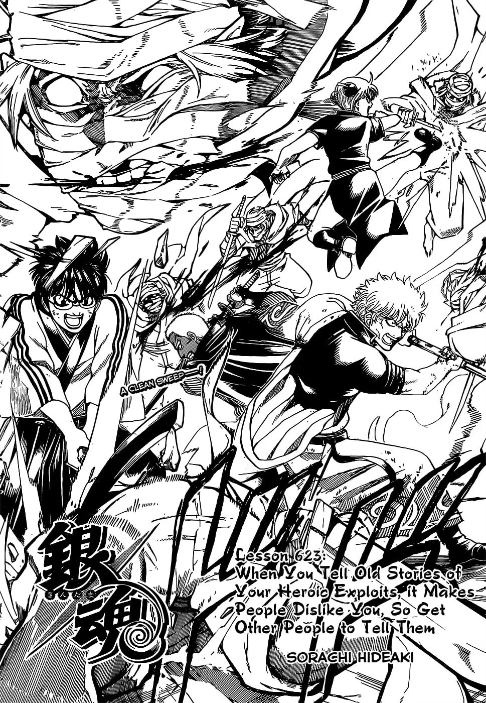 Read Gin Tama (Colored) chapter 623 image 1 on Lezhin