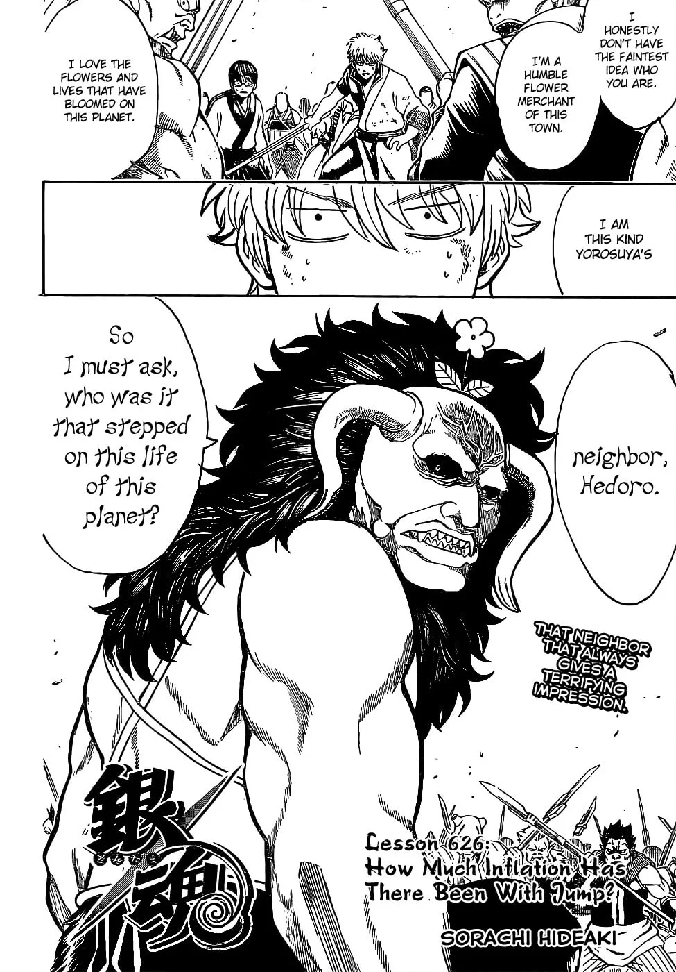 Read Gin Tama (Colored) chapter 626 image 3 on Lezhin