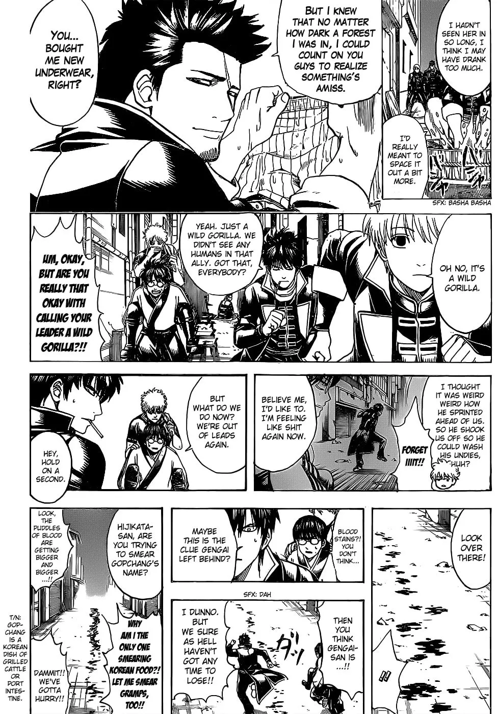 Read Gin Tama (Colored) chapter 629 image 13 on Lezhin