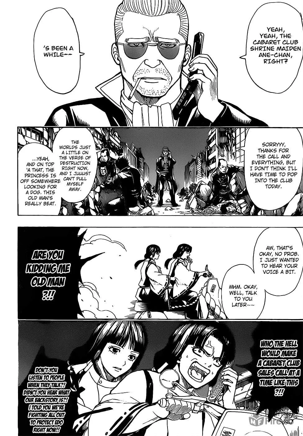 Read Gin Tama (Colored) chapter 650 image 11 on Lezhin
