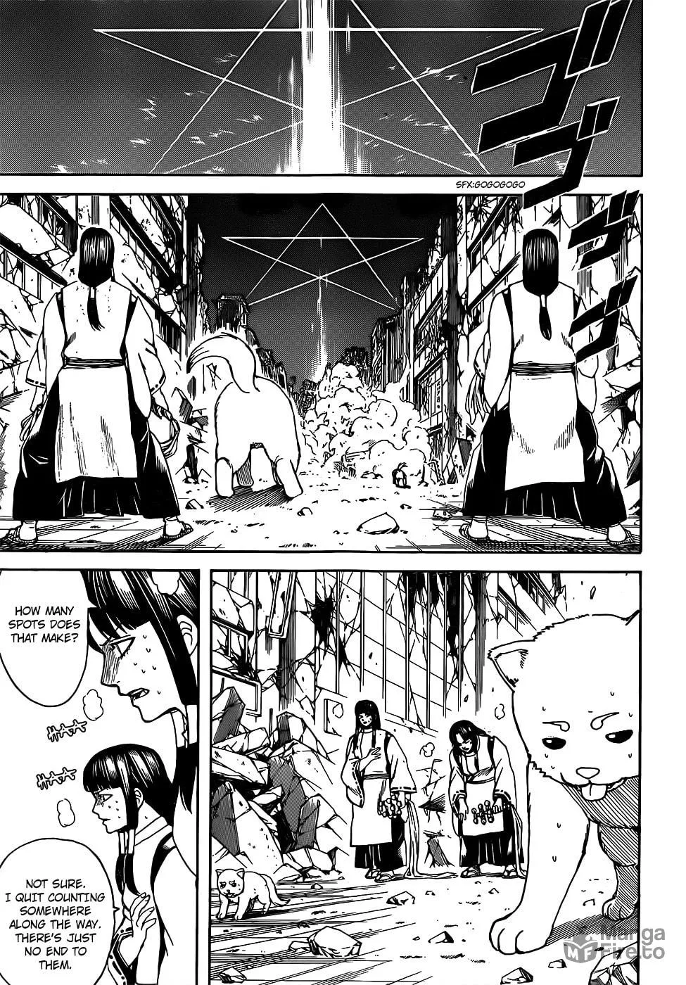 Read Gin Tama (Colored) chapter 654 image 2 on Lezhin