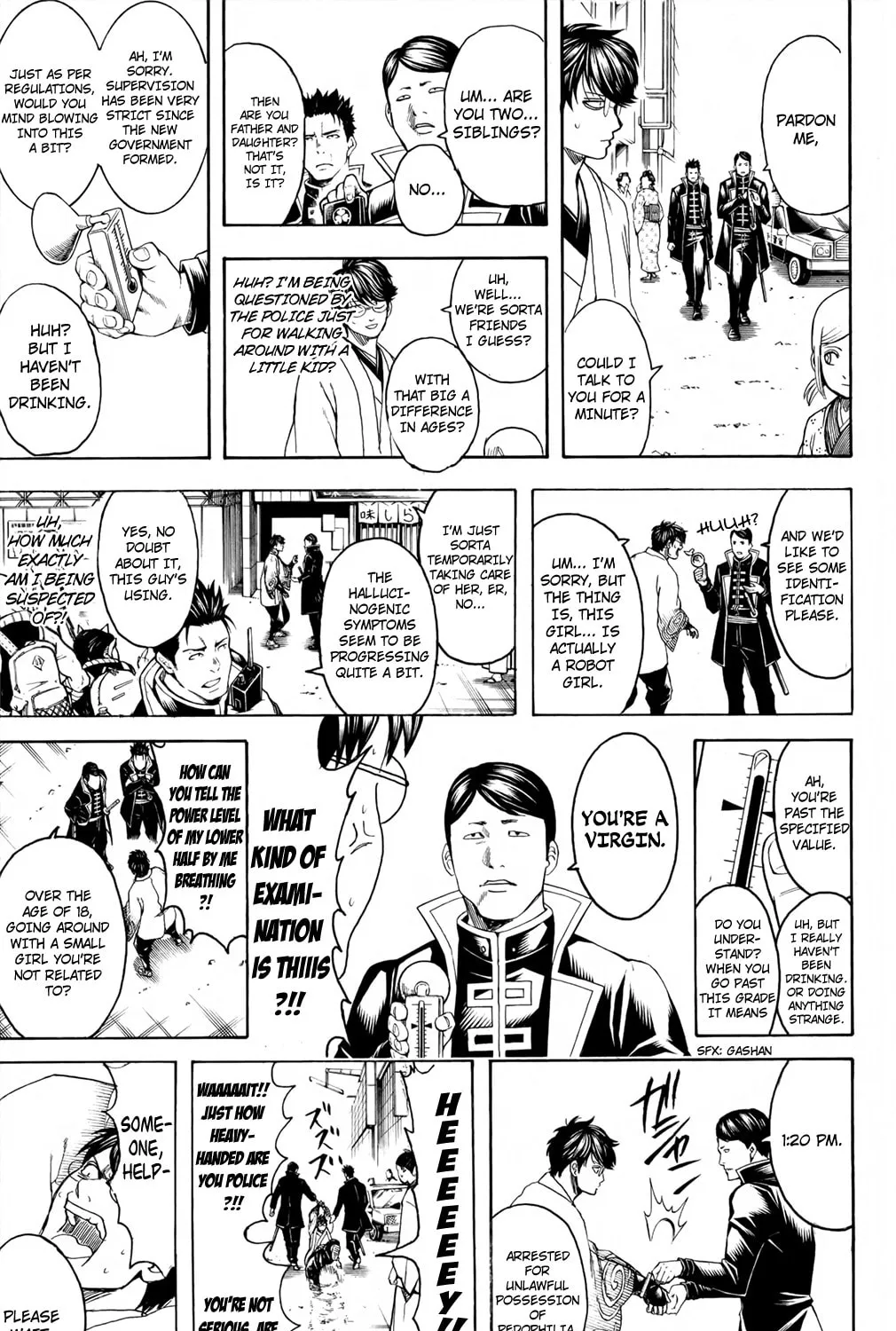 Read Gin Tama (Colored) chapter 671 image 20 on Lezhin