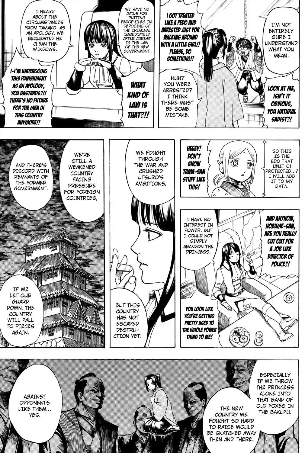 Read Gin Tama (Colored) chapter 671 image 28 on Lezhin
