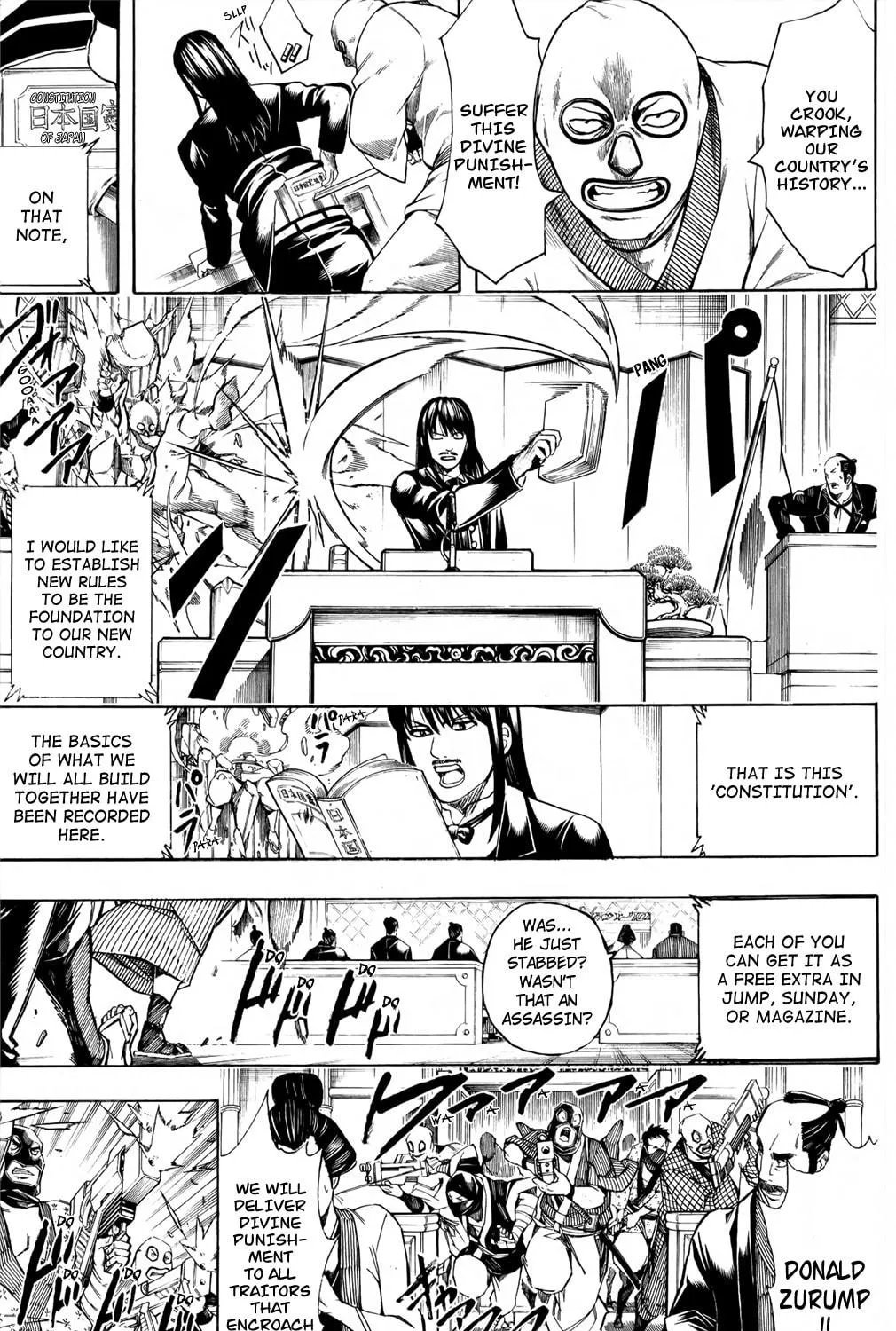 Read Gin Tama (Colored) chapter 672 image 8 on Lezhin