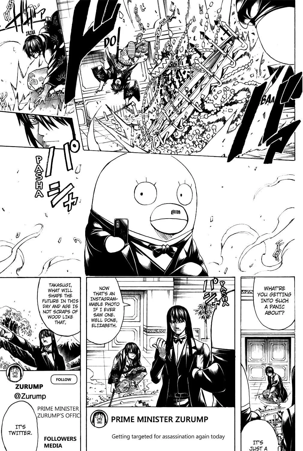Read Gin Tama (Colored) chapter 689 image 16 on Lezhin
