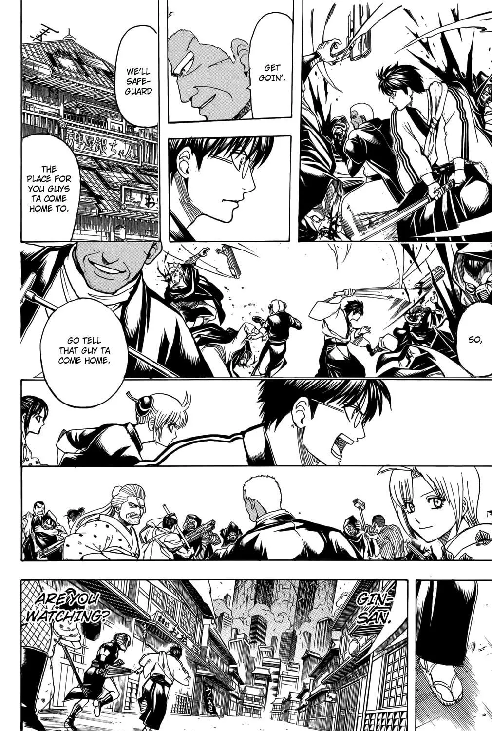 Read Gin Tama (Colored) chapter 698 image 16 on Lezhin