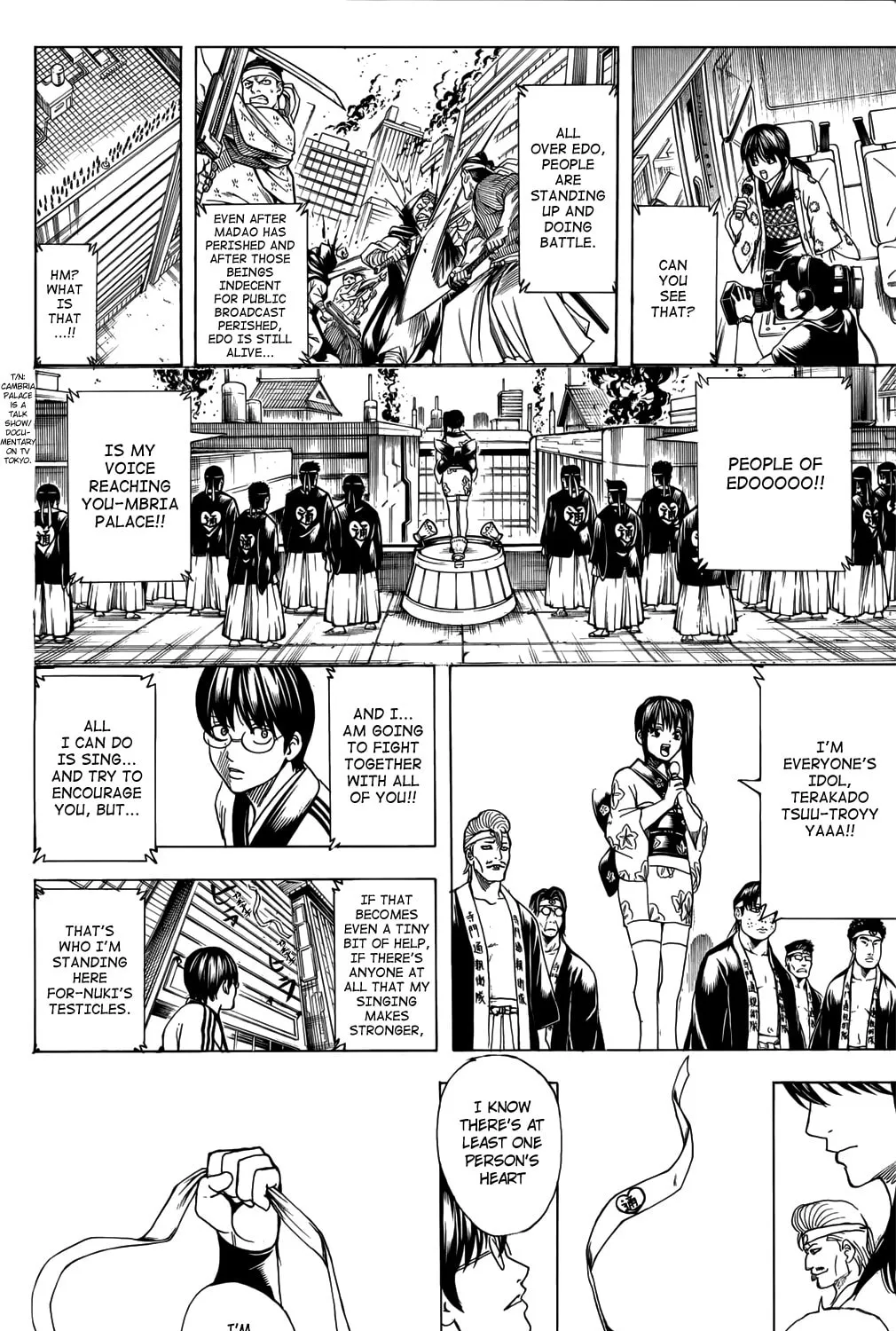 Read Gin Tama (Colored) chapter 698 image 28 on Lezhin