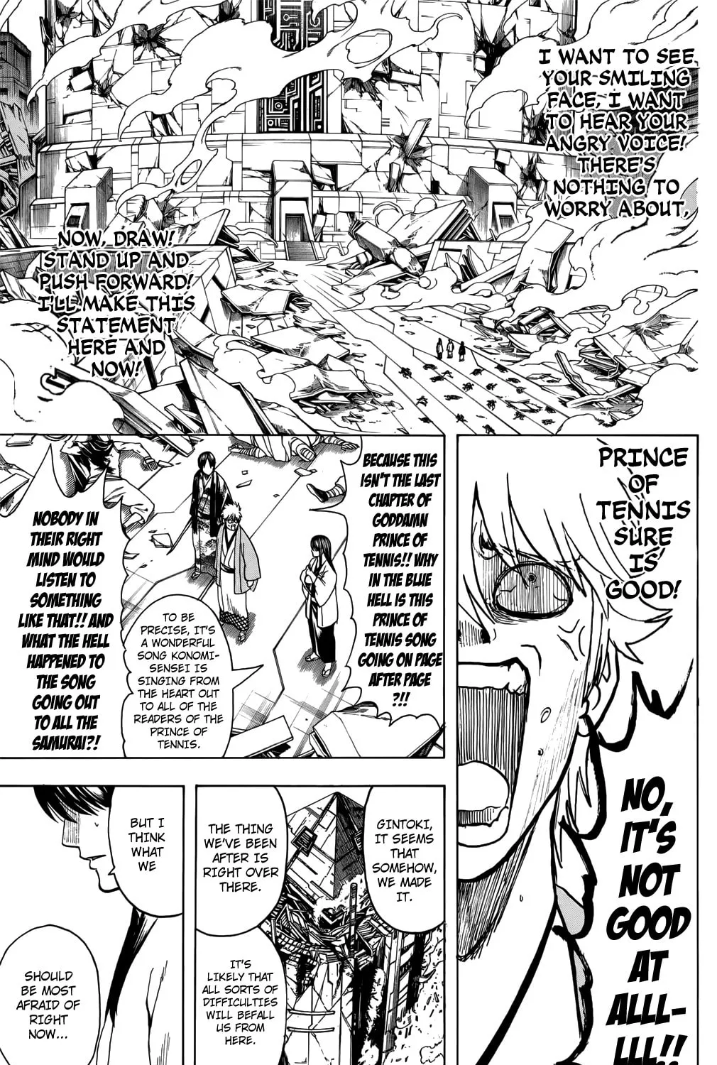 Read Gin Tama (Colored) chapter 698 image 34 on Lezhin