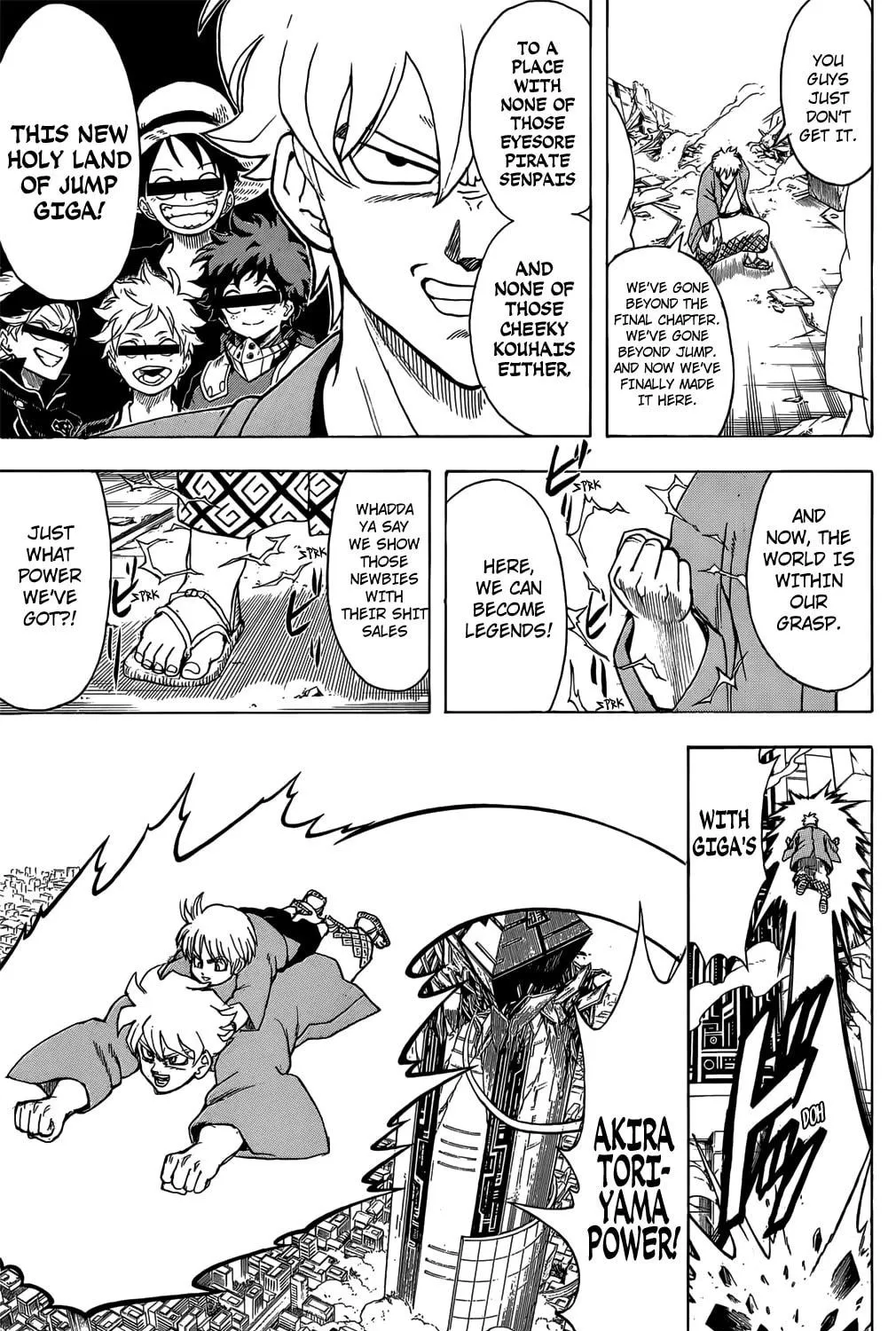 Read Gin Tama (Colored) chapter 699 image 14 on Lezhin