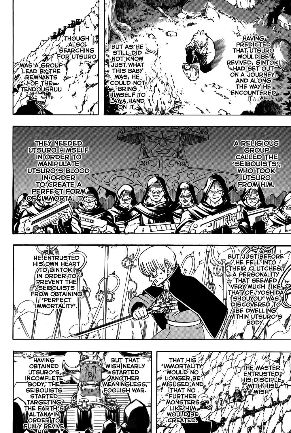 Read Gin Tama (Colored) chapter 699 image 8 on Lezhin