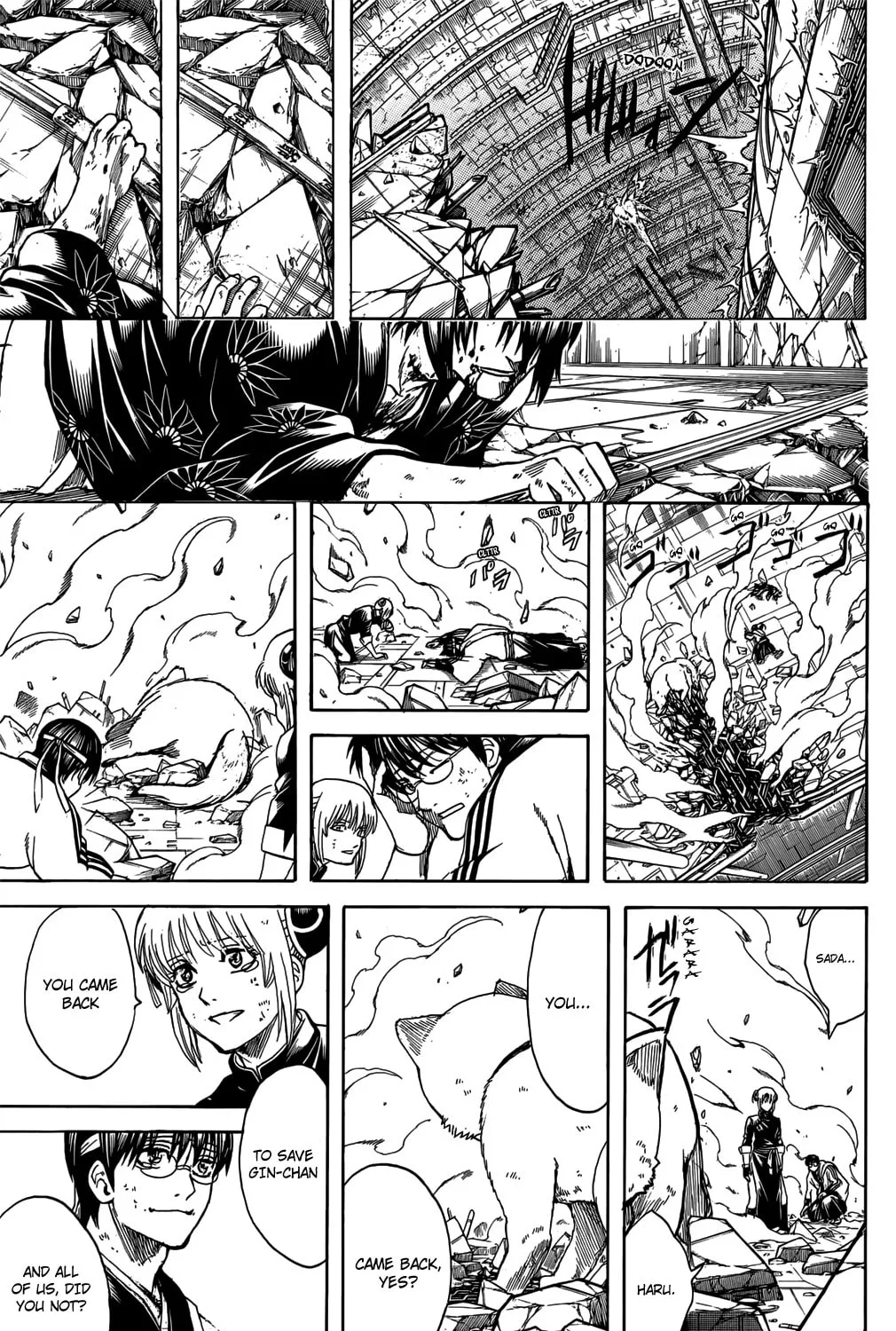 Read Gin Tama (Colored) chapter 701 image 28 on Lezhin