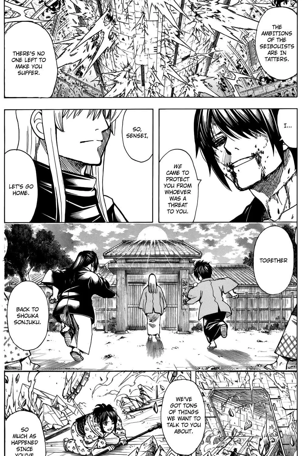 Read Gin Tama (Colored) chapter 702 image 8 on Lezhin
